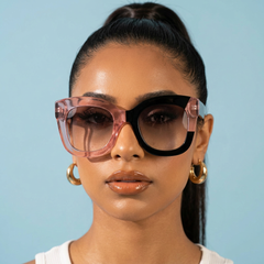 Victoria eyewear on model